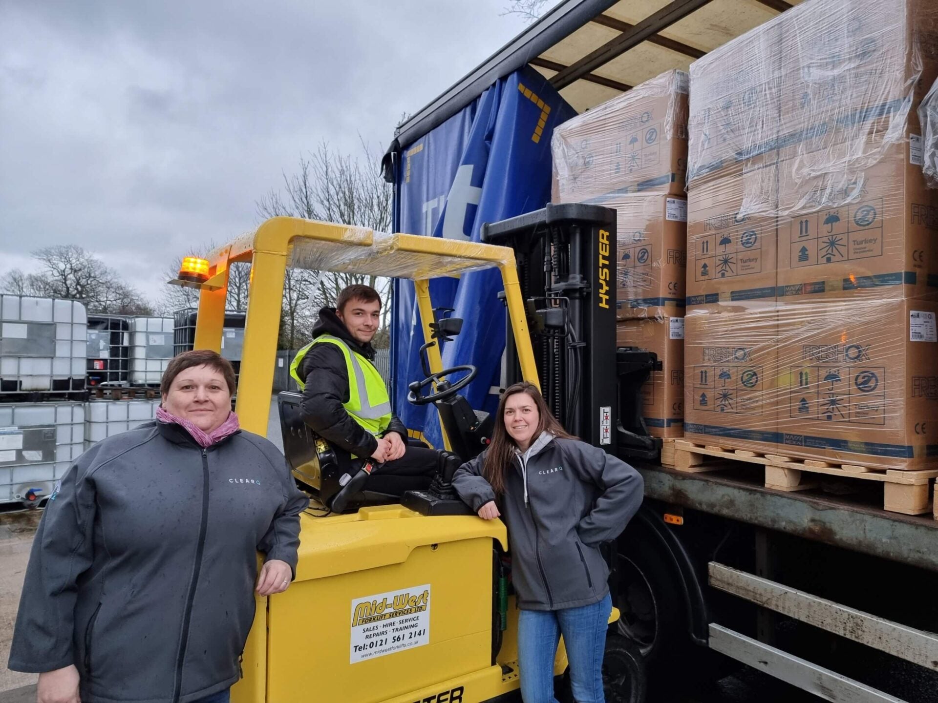 ClearO2 donates 33,600 oxygen masks to Ukraine