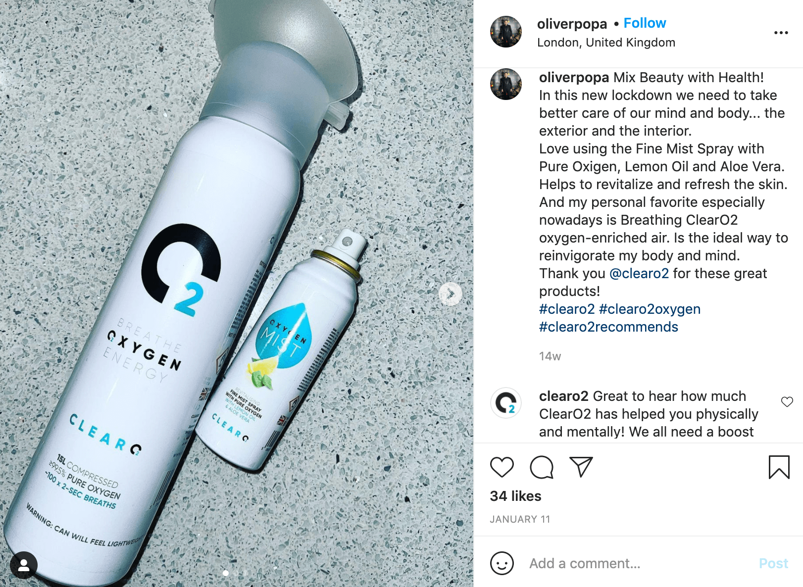 What X Factor Vocal Coach Oliver Popa Wants You To Know About ClearO2