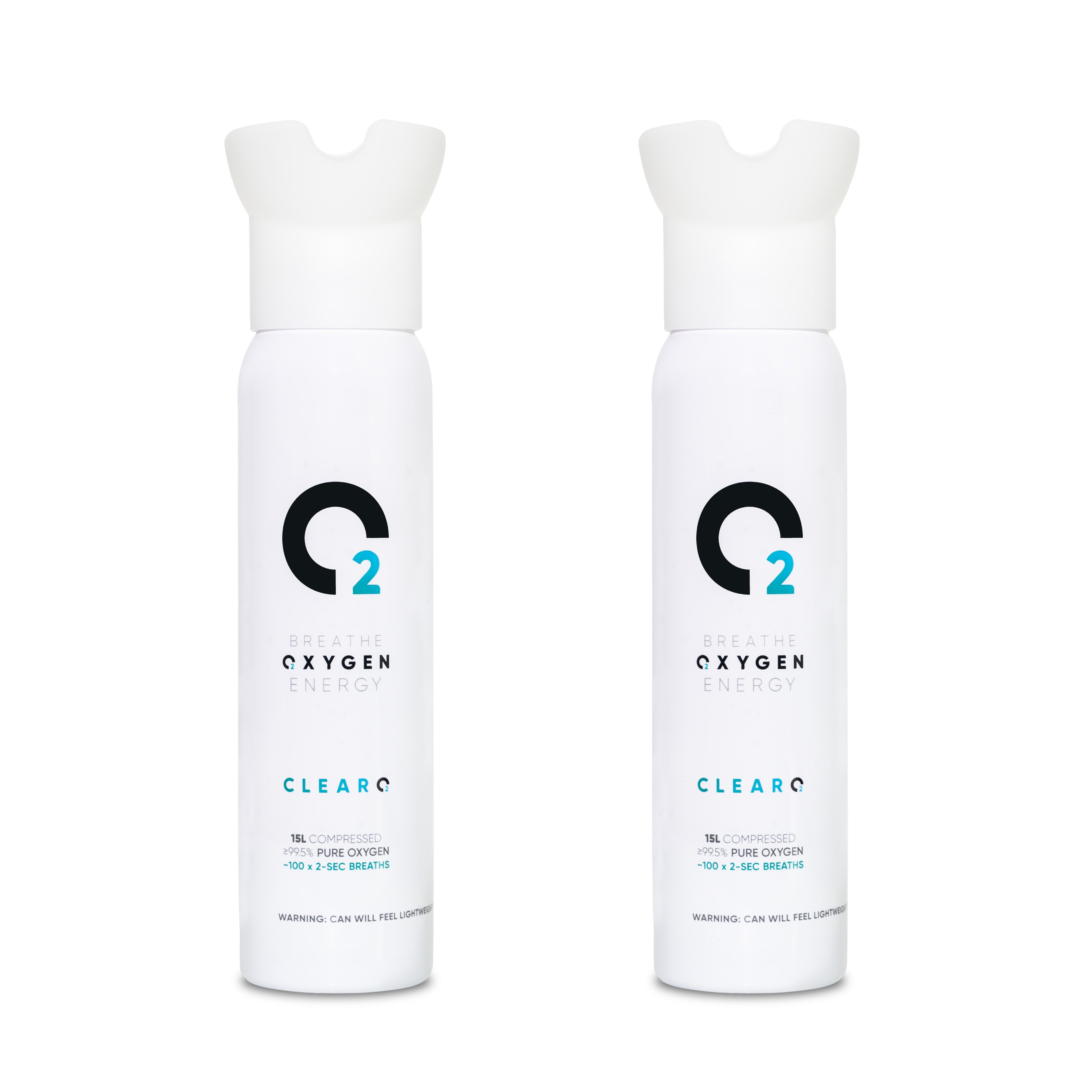 15L Oxygen Can with inhaler cap