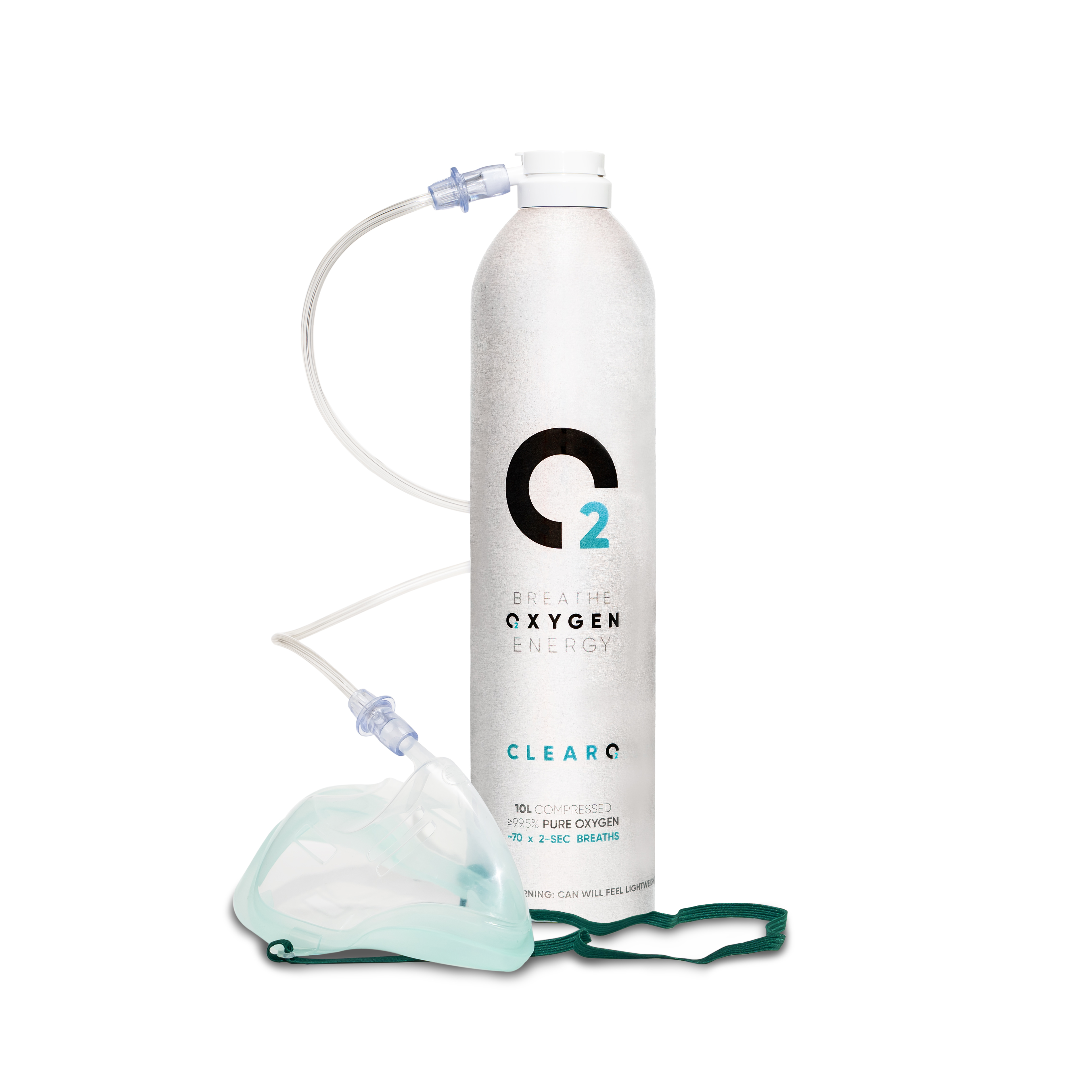 LIMITED EDITION - Pack of 10L Oxygen Cans with Mask and Tube