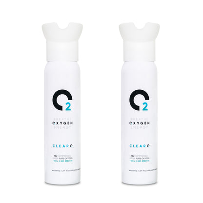 15L Oxygen Can with inhaler cap