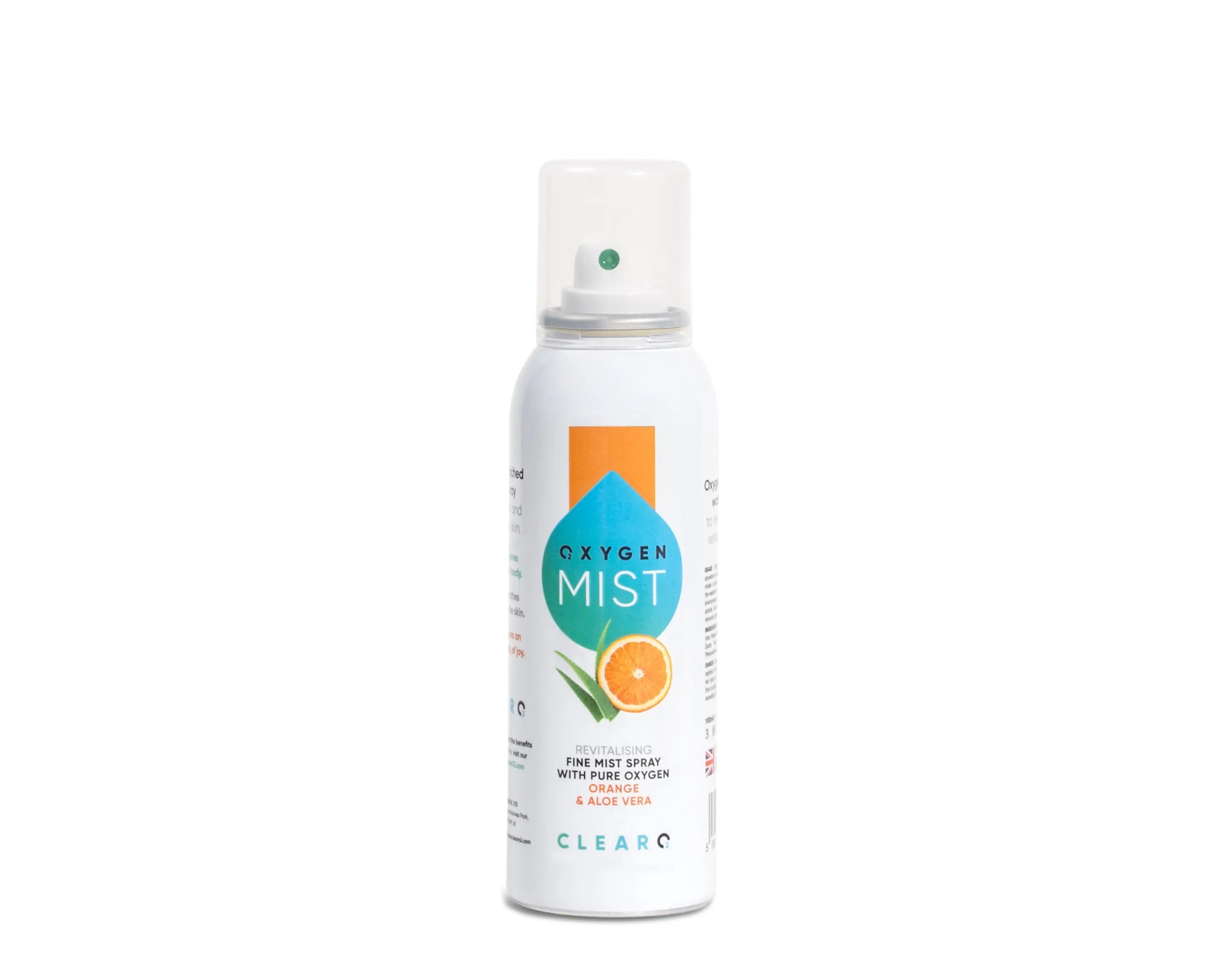 CLEAR O2 Mist Orange Front