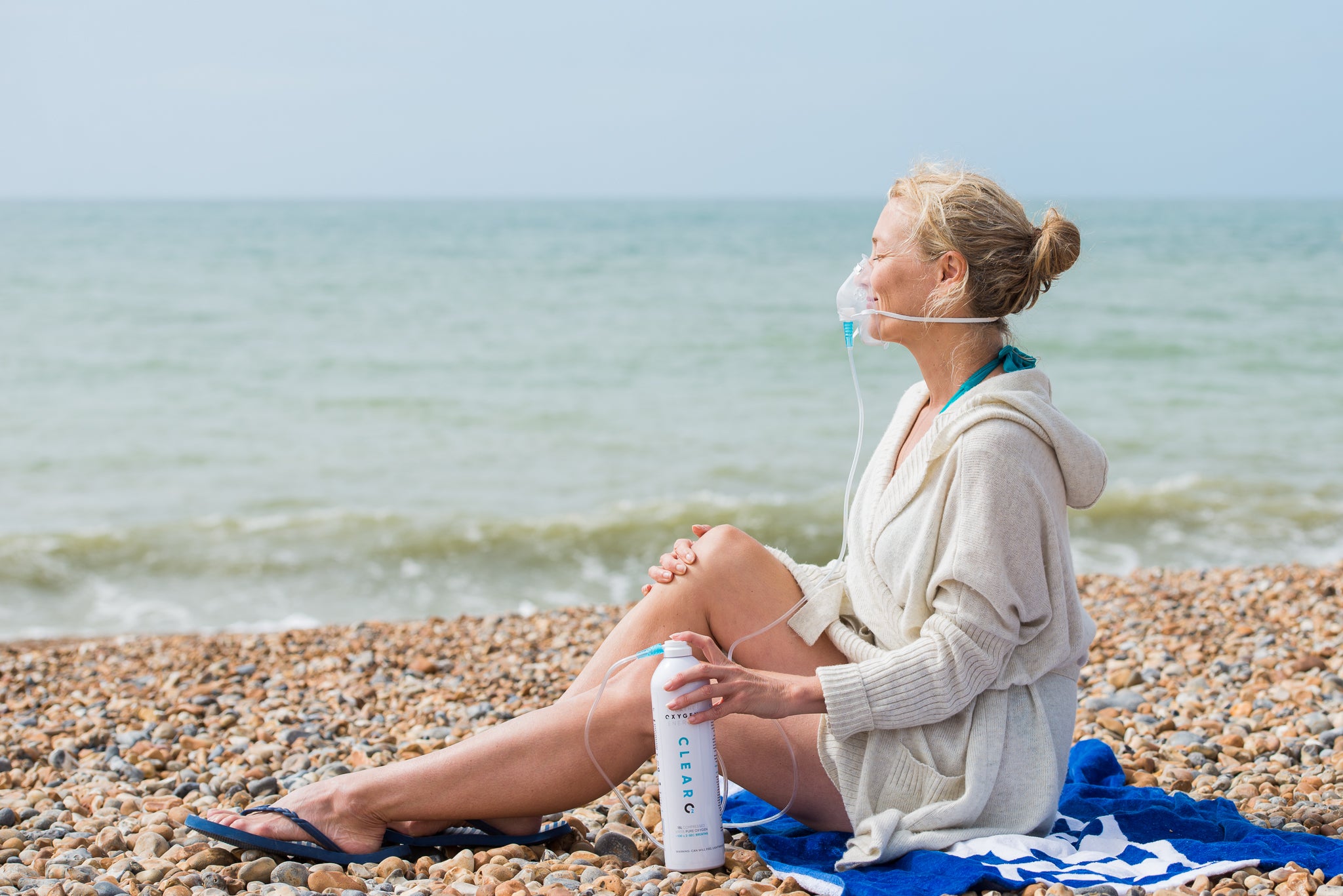 15L Oxygen Can with Mask and Tube